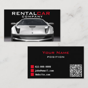 Car Rental Business Card