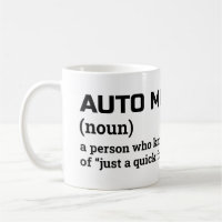 Car Repair Expert – Auto Mechanic Definition Mug