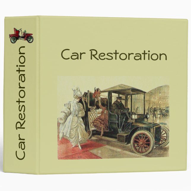 CAR RESTORATION 2 fv Binder (Front/Spine)
