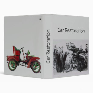CAR RESTORATION BINDER