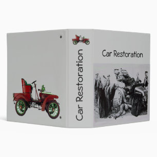 CAR RESTORATION BINDER
