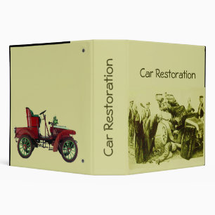 CAR RESTORATION BINDER