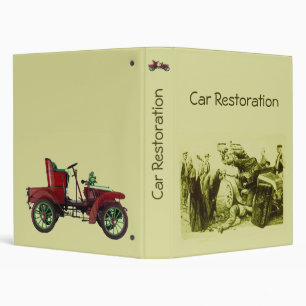 CAR RESTORATION fv Binder