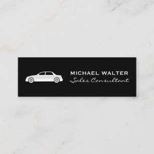 Car Salesman Mini Business Card