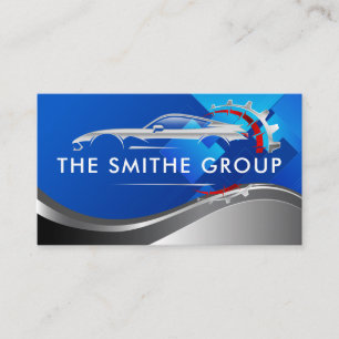 Car Services Auto Industry Business Card