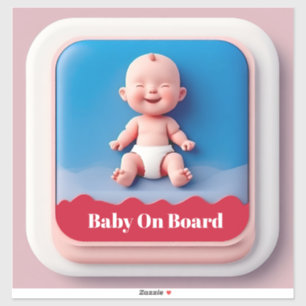 Car Sign Baby on Board
