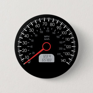 CAR SPEEDOMETER 2 INCH ROUND BUTTON
