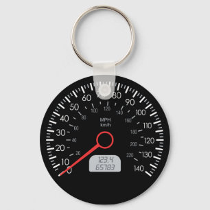 CAR SPEEDOMETER KEYCHAIN