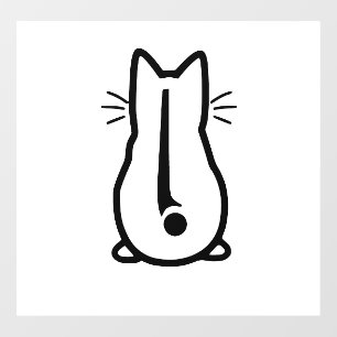 Car Sticker - Cat Design