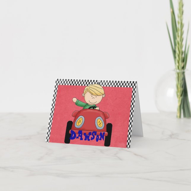 Car thank you Card (Front)