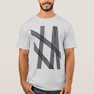 Car tire marks/tracks Tshirt