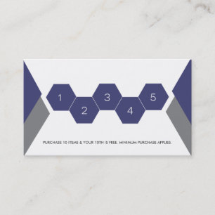 Car Wash Customer Rewards Business Card