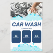 Car Wash Flyer