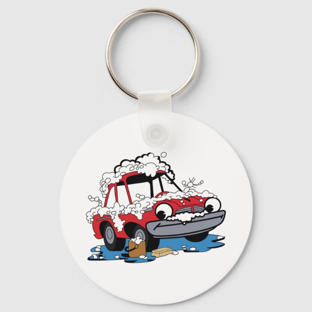 Car Wash Keychain (Front)