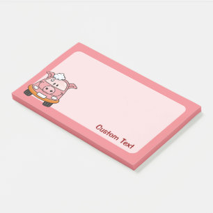Car Wash Pig Post-it Notes