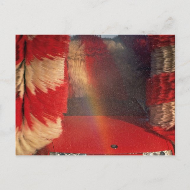 Car wash postcard (Front)