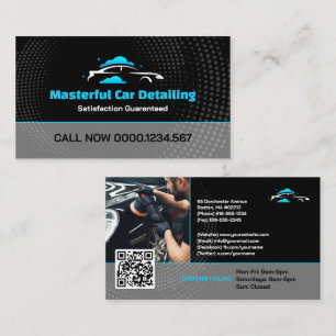 Car Wash Services   Professional Business Card