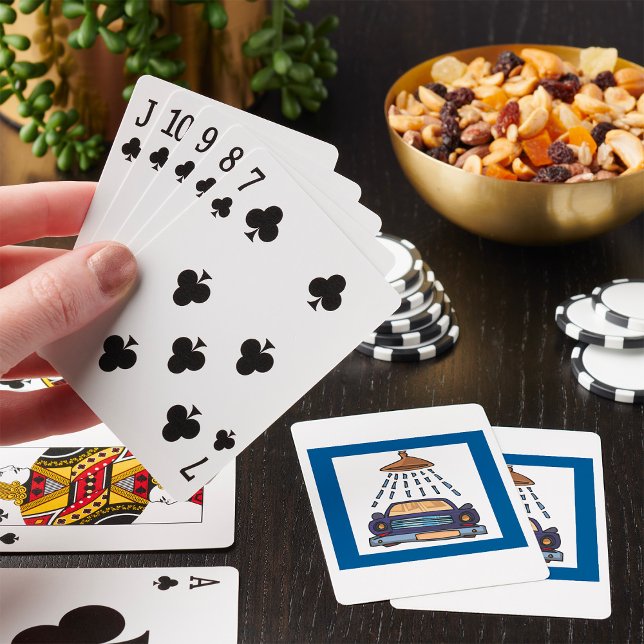 Car Wash Sign Playing Cards (Creator Uploaded)