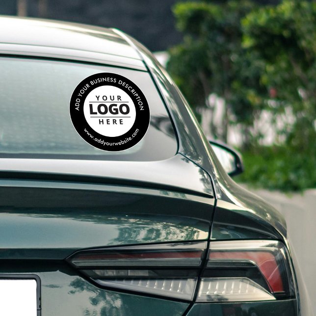 Car Window Decal Brand Logo Website Black White (Creator Uploaded)