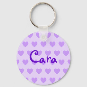 Cara in Purple Keychain