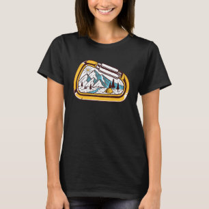 carabiner for Climb Mountain Rock Climbing camping T-Shirt