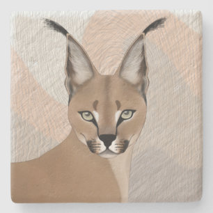 Caracal Stone Coaster