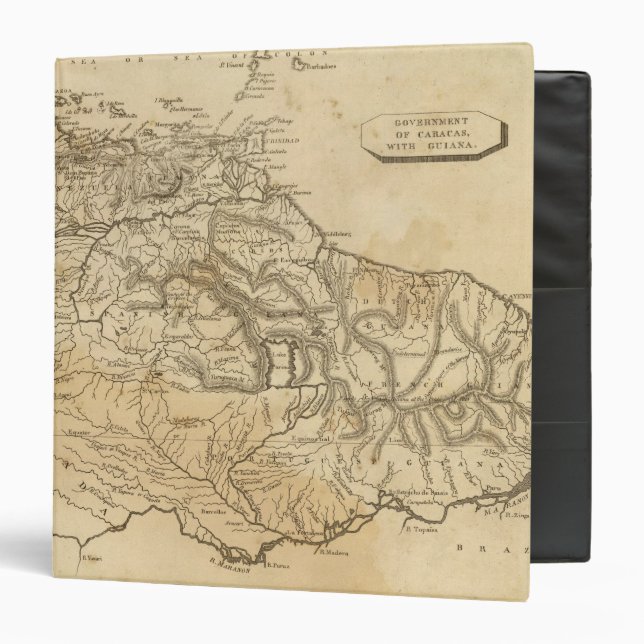 Caracas, Guiana Binder (Front/Inside)
