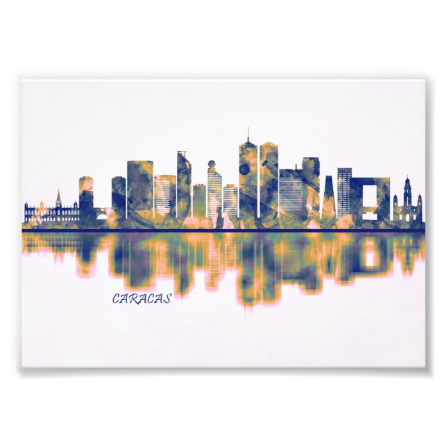Caracas Skyline Photo Print (Front)