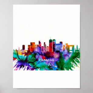 Caracas Skyline Poster