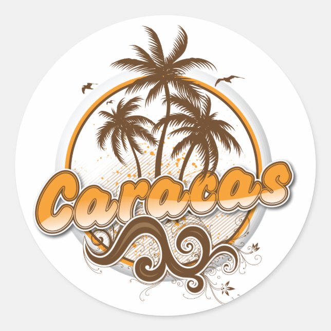 Caracas Sticker (Front)