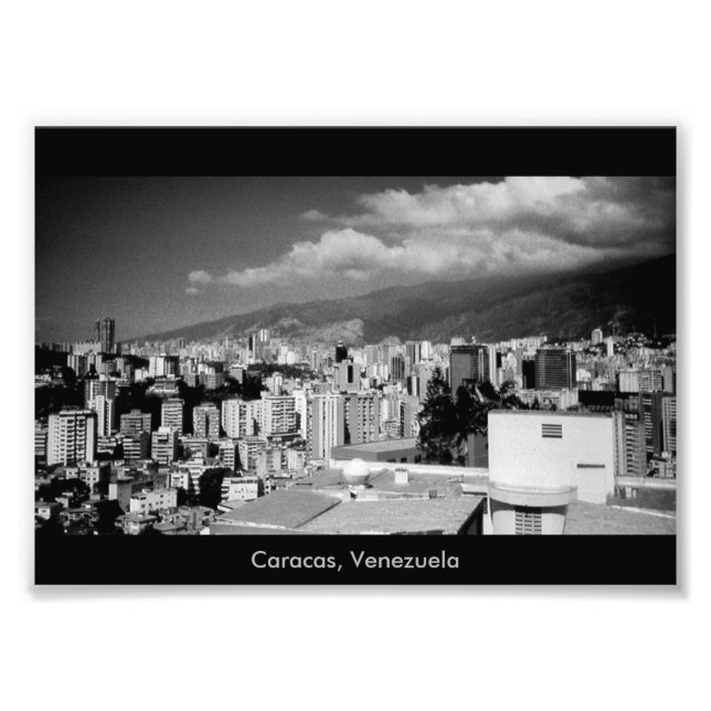 Caracas, Venezuela Photo Print (Front)