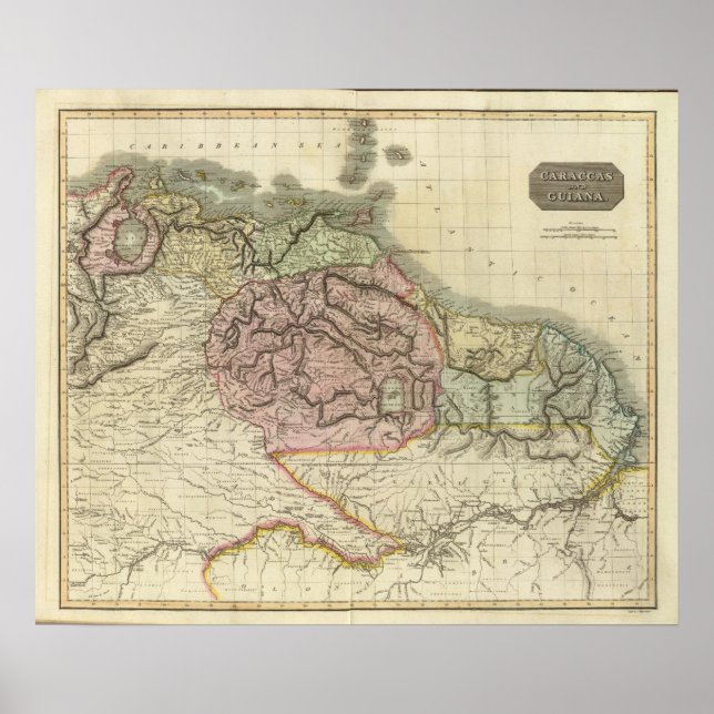 Caraccas, Guiana Poster (Front)