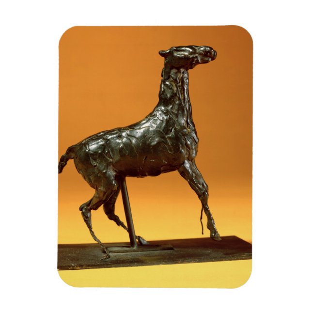 Caracoling Horse (bronze) Magnet (Vertical)