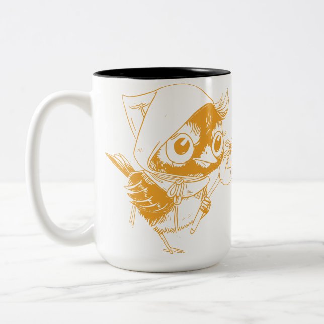 Caractère de dessin Calimero Café Mug (Gauche)