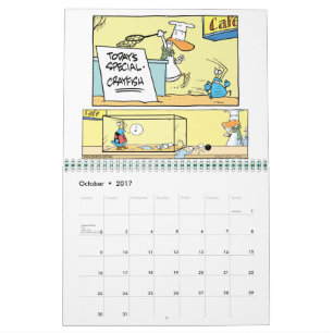 Caractère de dessin de marbre Animaux Calendrier