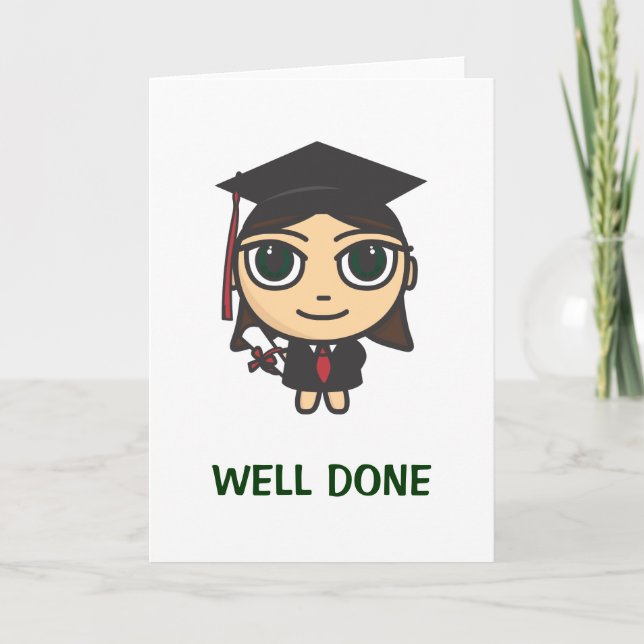 Caractère de diplôme - Carte de diplôme bien fait (Devant)