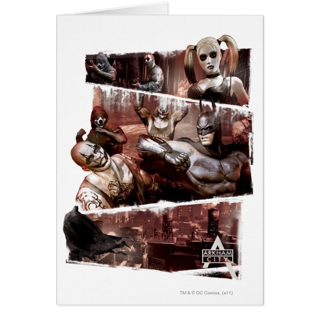 Caractères de la ville d'Arkham triplé (Devant)