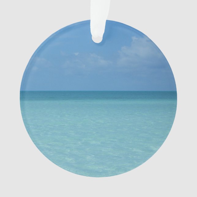 Caraïbes Horizon Tropical Turquoise Bleu (devant)