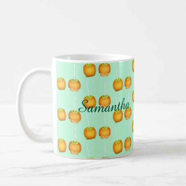 Caramel Apples Coffee Mug (Left)