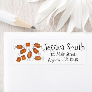 Caramel Candy Sweet Tooth Candies Personalized