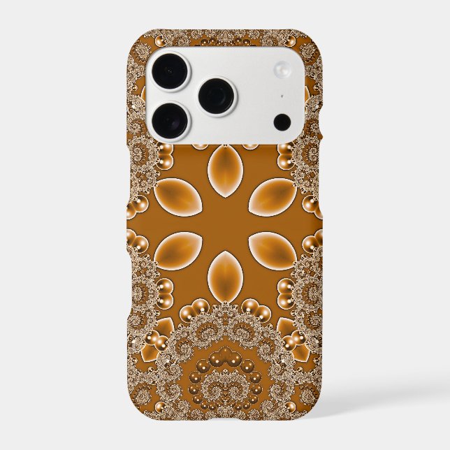 Caramel Fractal Lace  (Back)