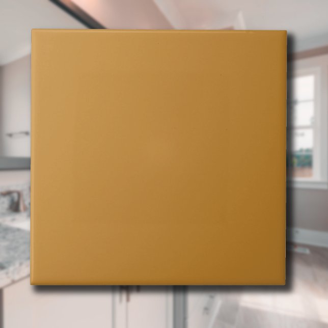 Caramel Latte Solid Colour | Classic Elegant Tile (Creator Uploaded)