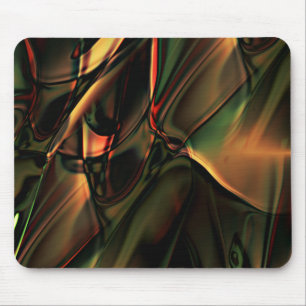 Caramel or aged woody relief with a shade of green mouse pad