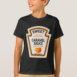 Caramel Sauce Halloween Costume 2024 Funny Family T-Shirt