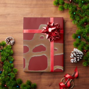 caramel sauce wrapping paper