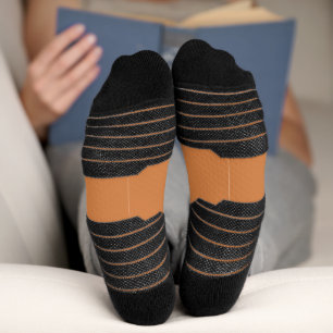 Caramel Solid Plain Colour India Socks
