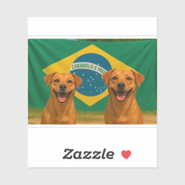 Caramelo e Progresso Adesivo (Sheet)