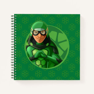 Carapace Green Badge Notebook