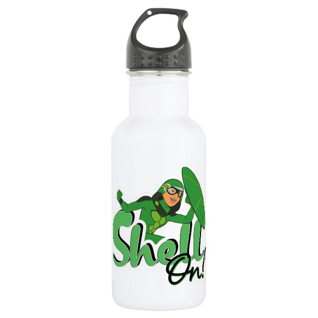 Carapace | Shell On! 532 Ml Water Bottle (Front)