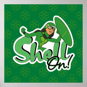 Carapace Shell On! Poster